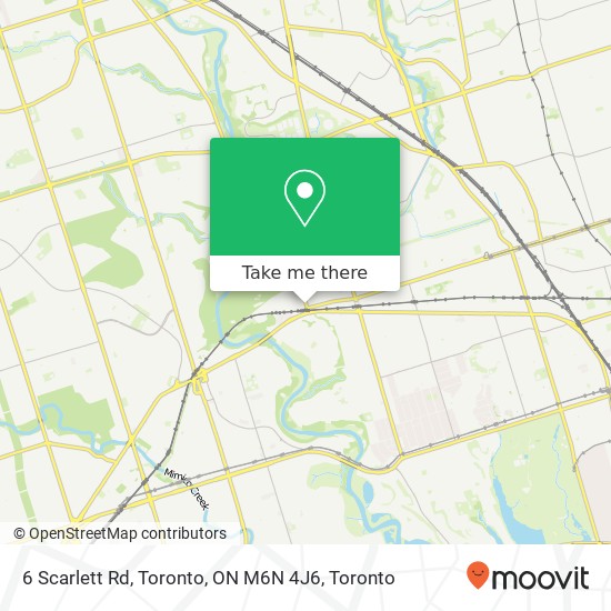 6 Scarlett Rd, Toronto, ON M6N 4J6 plan