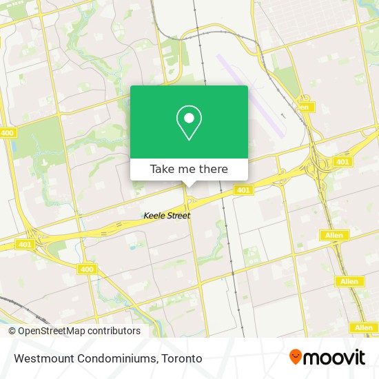 Westmount Condominiums map