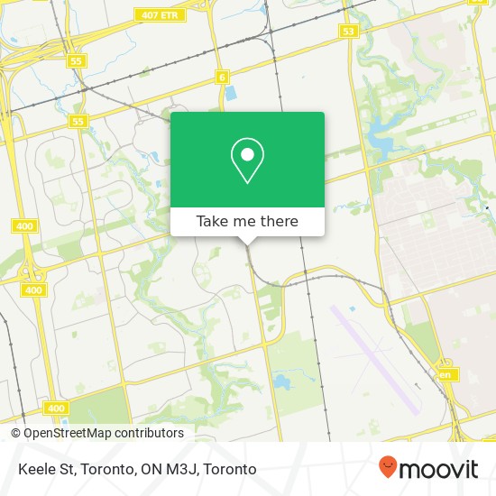 Keele St, Toronto, ON M3J map