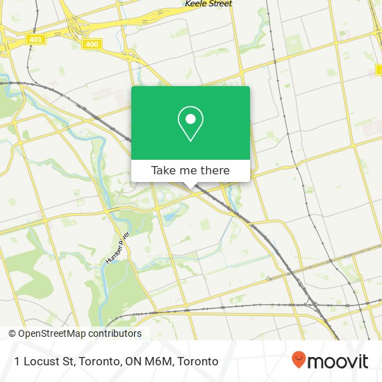 1 Locust St, Toronto, ON M6M plan