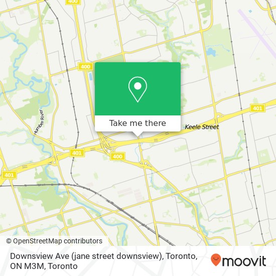 Downsview Ave (jane street downsview), Toronto, ON M3M plan