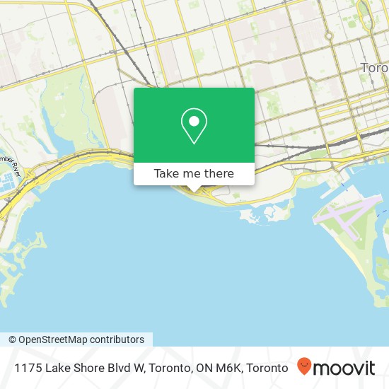 1175 Lake Shore Blvd W, Toronto, ON M6K plan