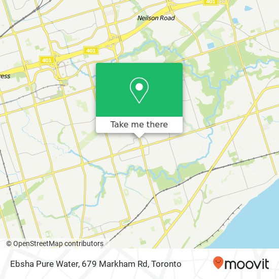 Ebsha Pure Water, 679 Markham Rd map