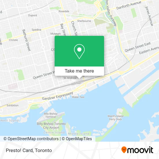 Presto! Card map