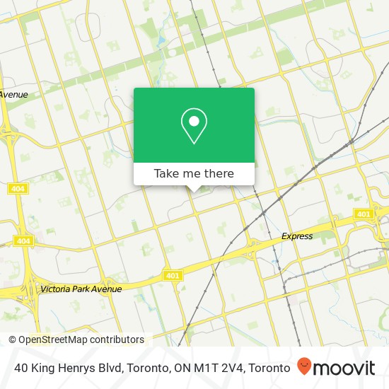 40 King Henrys Blvd, Toronto, ON M1T 2V4 plan