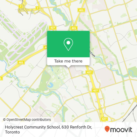 Holycrest Community School, 630 Renforth Dr map