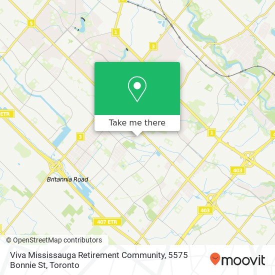 Viva Mississauga Retirement Community, 5575 Bonnie St plan