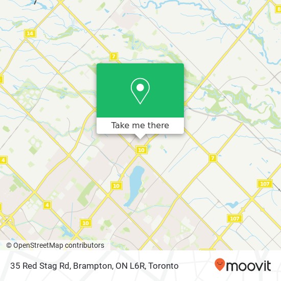 35 Red Stag Rd, Brampton, ON L6R map