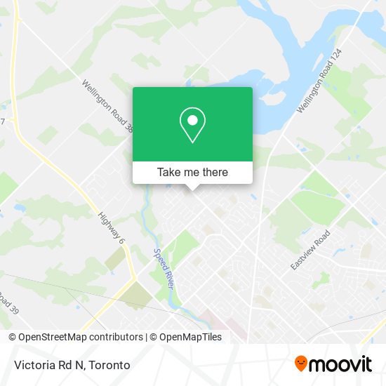 Victoria Rd N map