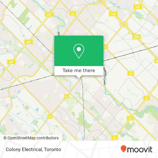 Colony Electrical map