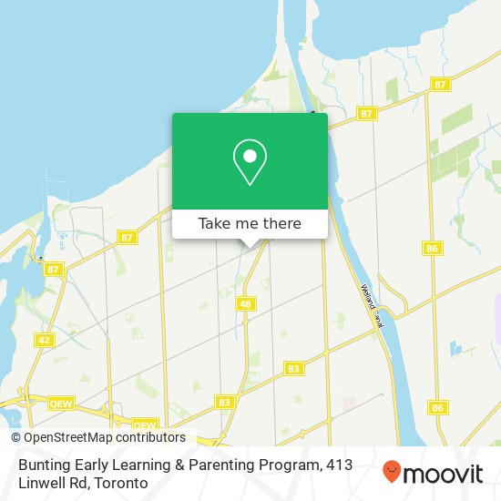 Bunting Early Learning & Parenting Program, 413 Linwell Rd map