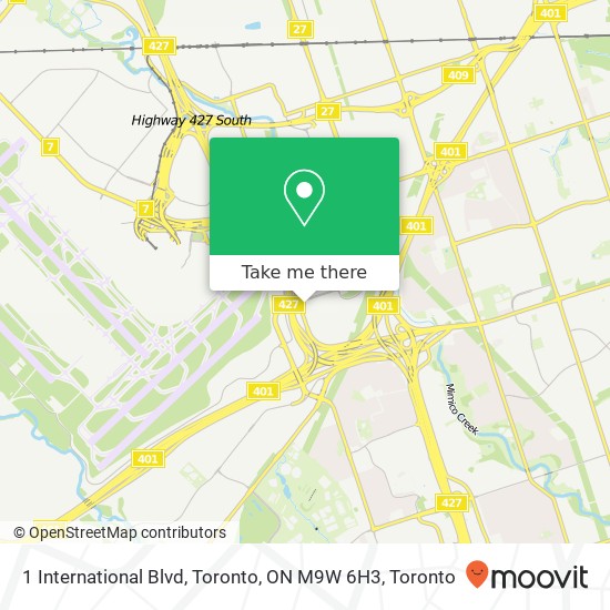 1 International Blvd, Toronto, ON M9W 6H3 map