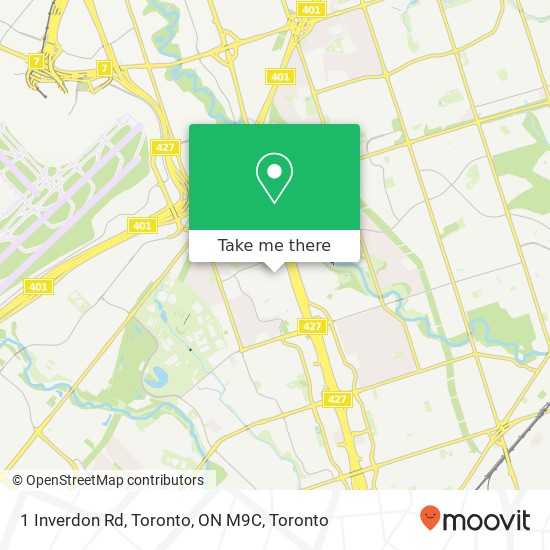 1 Inverdon Rd, Toronto, ON M9C plan