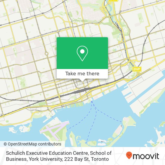 Schulich Executive Education Centre, School of Business, York University, 222 Bay St map