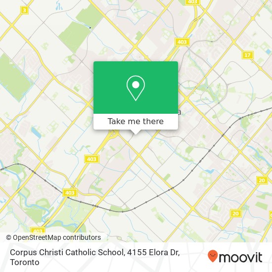 Corpus Christi Catholic School, 4155 Elora Dr map