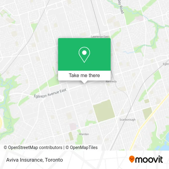 Aviva Insurance map