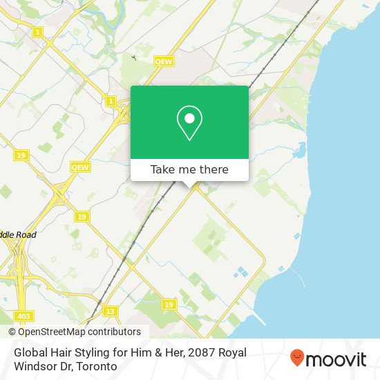 Global Hair Styling for Him & Her, 2087 Royal Windsor Dr map