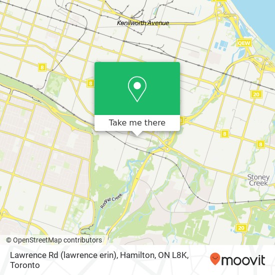 Lawrence Rd (lawrence erin), Hamilton, ON L8K plan