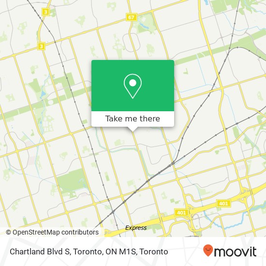 Chartland Blvd S, Toronto, ON M1S map