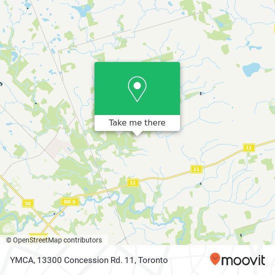 YMCA, 13300 Concession Rd. 11 map