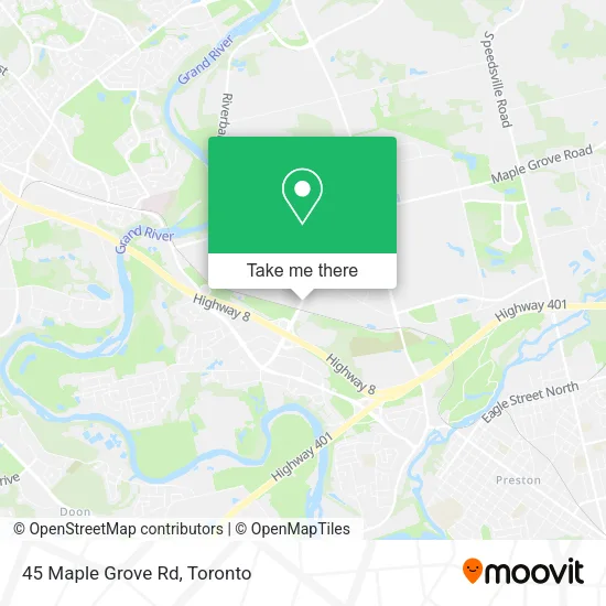 45 Maple Grove Rd map