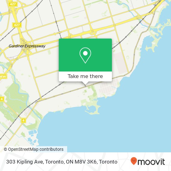 303 Kipling Ave, Toronto, ON M8V 3K6 map