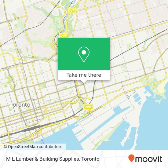 M L Lumber & Building Supplies map