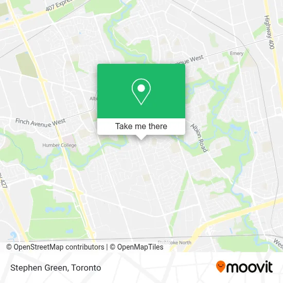 Stephen Green map