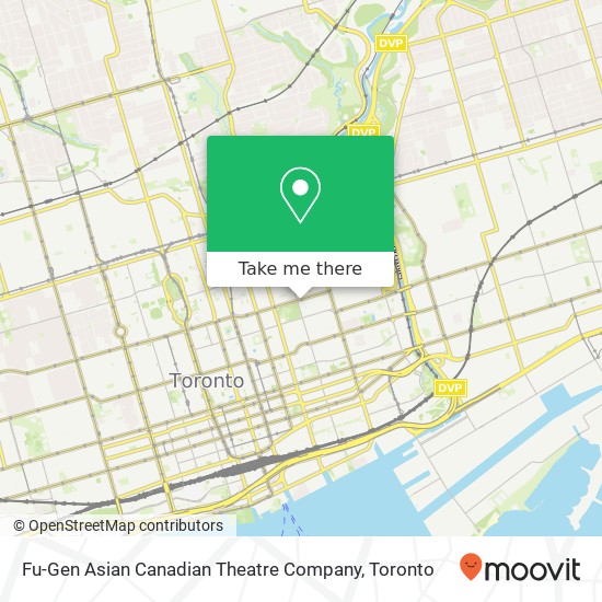 Fu-Gen Asian Canadian Theatre Company map