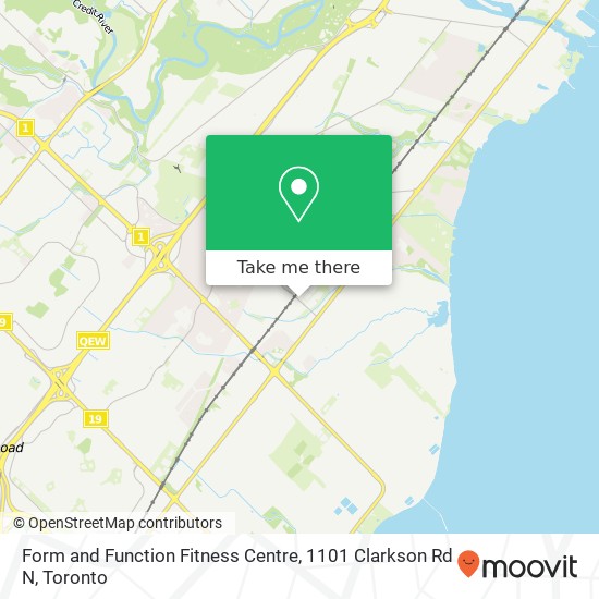 Form and Function Fitness Centre, 1101 Clarkson Rd N map