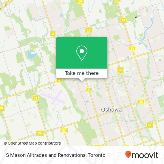 S Mason Alltrades and Renovations map