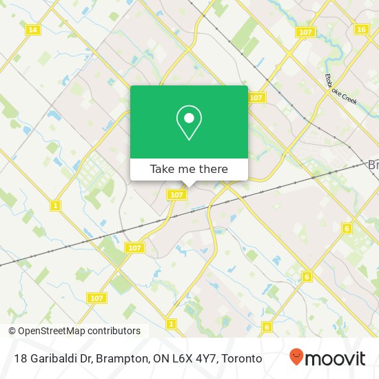 18 Garibaldi Dr, Brampton, ON L6X 4Y7 map