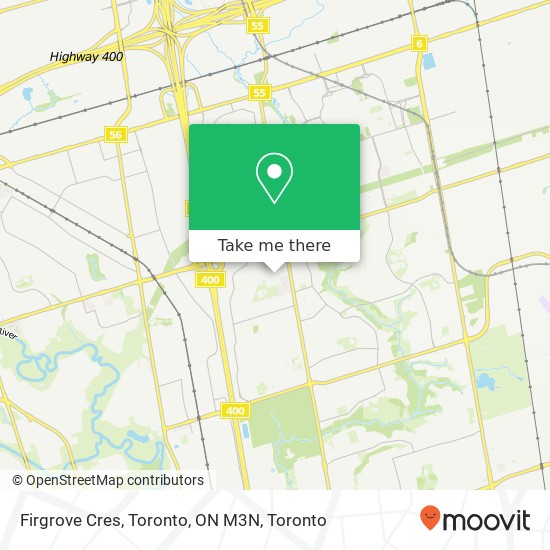 Firgrove Cres, Toronto, ON M3N map