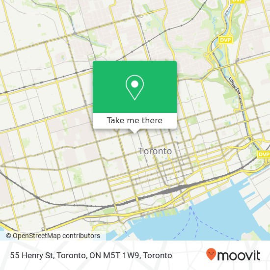 55 Henry St, Toronto, ON M5T 1W9 map