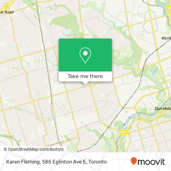 Karen Fleming, 586 Eglinton Ave E map