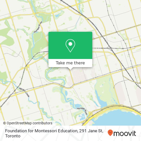 Foundation for Montessori Education, 291 Jane St map