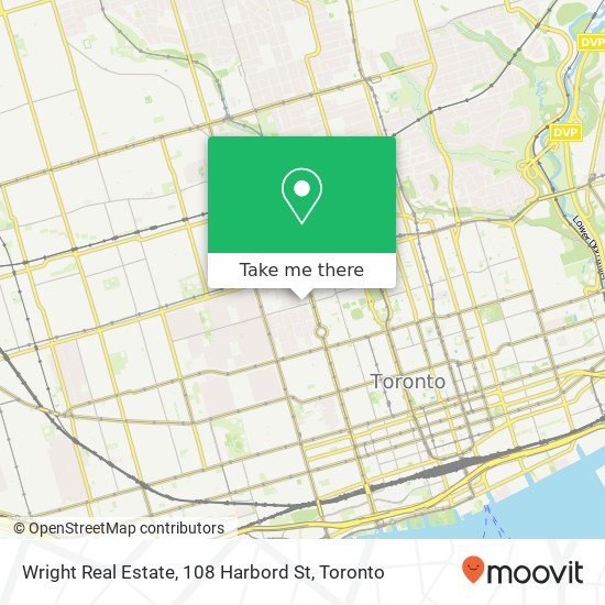 Wright Real Estate, 108 Harbord St map