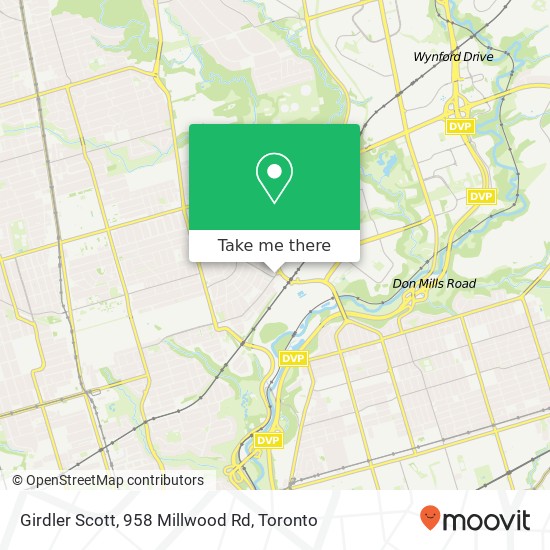 Girdler Scott, 958 Millwood Rd map