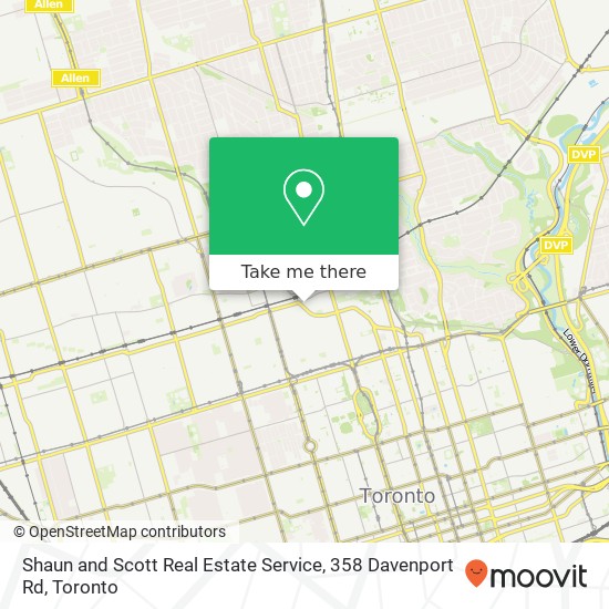 Shaun and Scott Real Estate Service, 358 Davenport Rd map