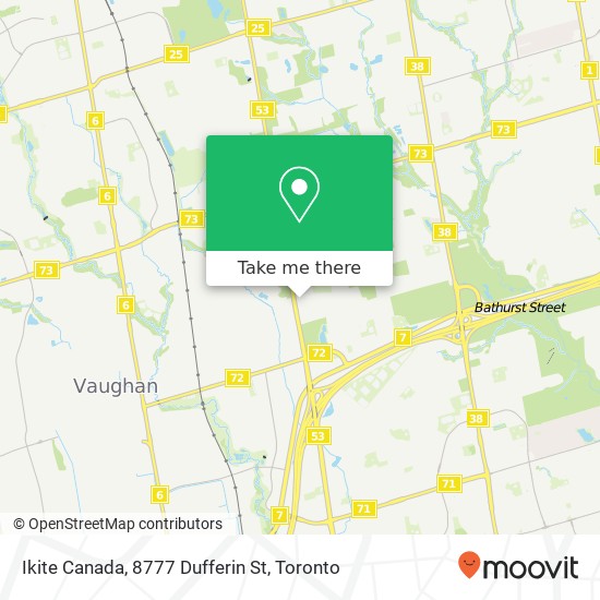 Ikite Canada, 8777 Dufferin St map