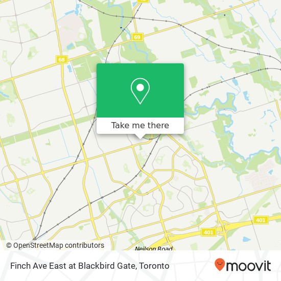 Finch Ave East at Blackbird Gate plan