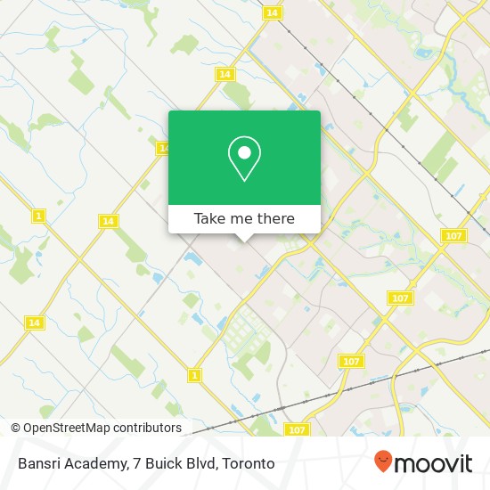 Bansri Academy, 7 Buick Blvd map