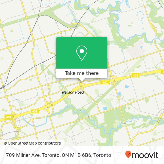 709 Milner Ave, Toronto, ON M1B 6B6 map