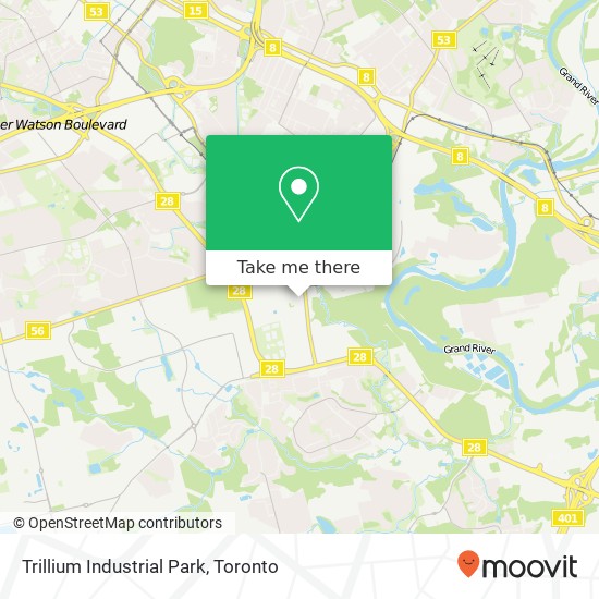 Trillium Industrial Park map