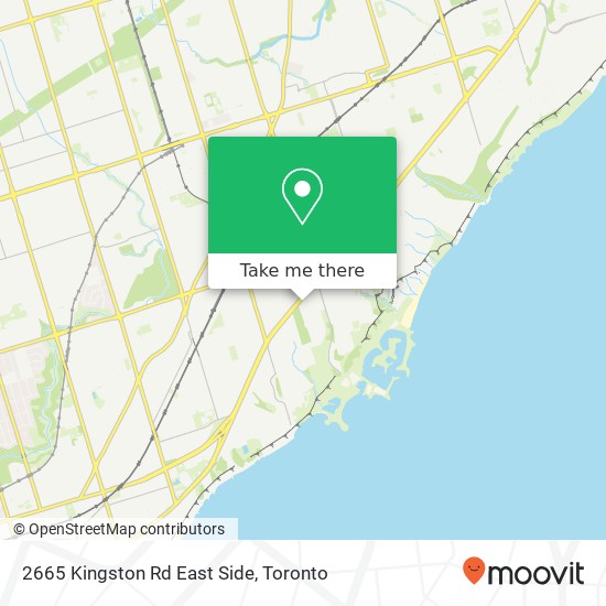 2665 Kingston Rd East Side map