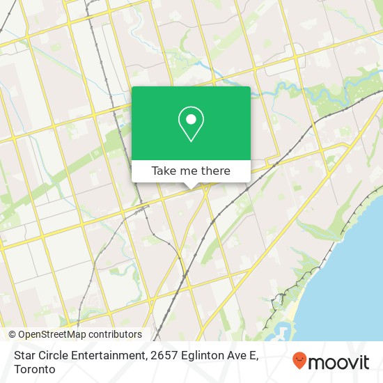 Star Circle Entertainment, 2657 Eglinton Ave E map