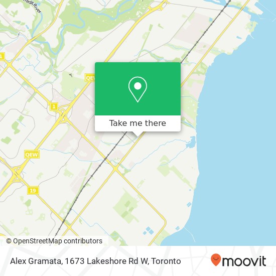 Alex Gramata, 1673 Lakeshore Rd W map