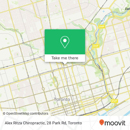 Alex Ritza Chiropractic, 28 Park Rd map