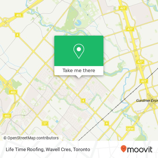 Life Time Roofing, Wavell Cres plan