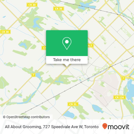 All About Grooming, 727 Speedvale Ave W map